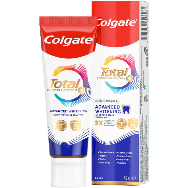 Hammastahna Colgate 75 ml Total Advance Whitening