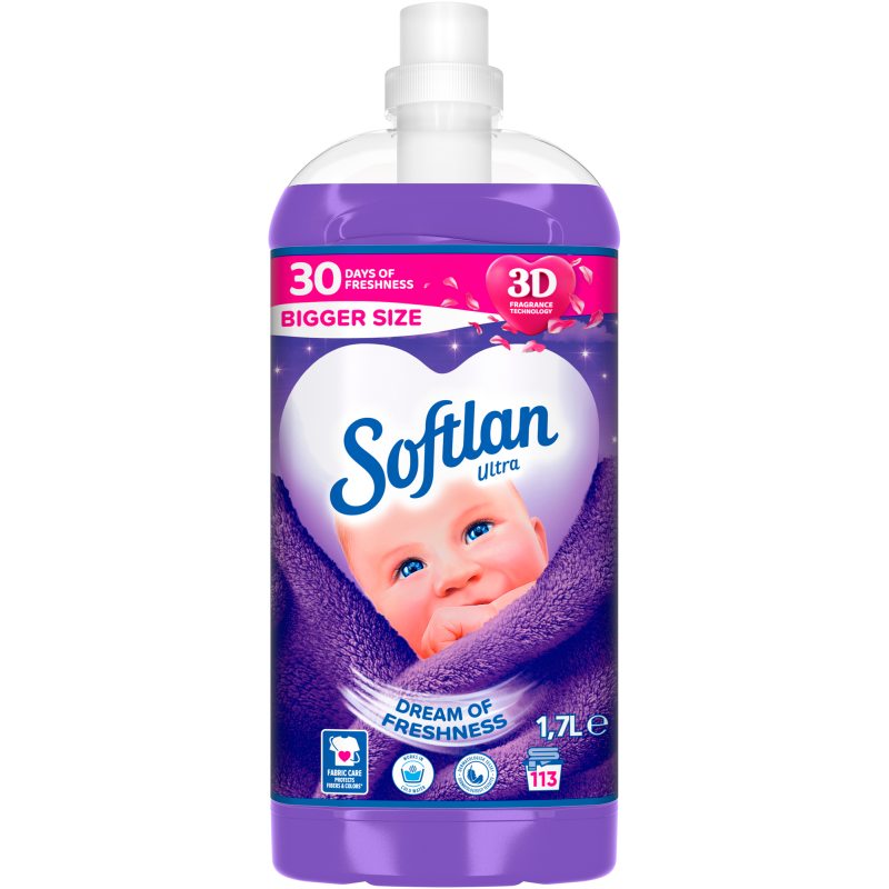 Huuhteluaine Softlan 1,7 l Ultra Dream of Freshness