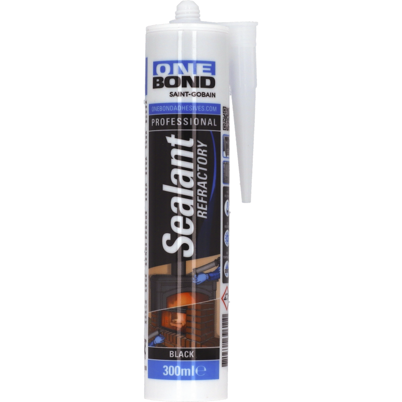 Tulenkestävä tiivistysmassa Onebond 310 ml, 1200 C°