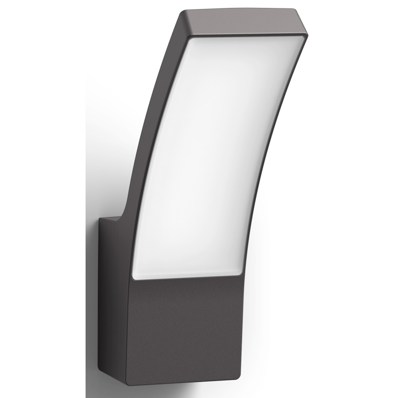 Ulkoseinävalaisin Philips Splay antrasiitti 12W 40K