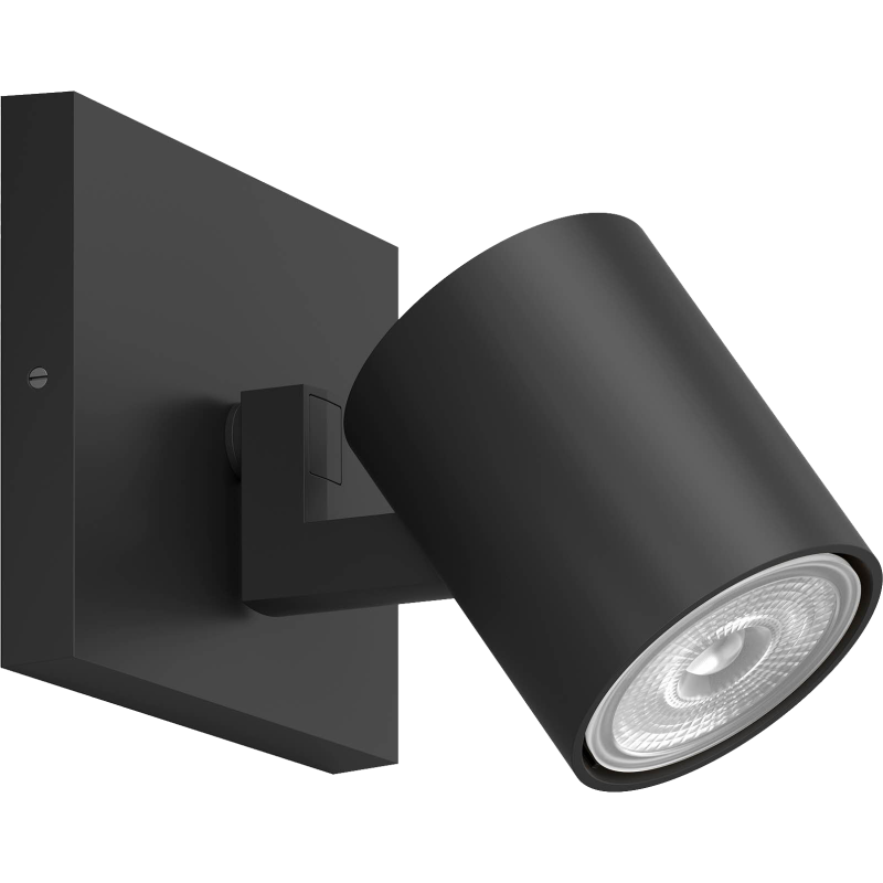 Kohdevalaisin Philips Runner musta 20W