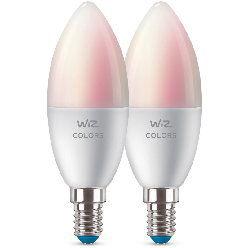 LED-älylamppu Wiz RGB+W 470lm Wi-Fi C37 E14