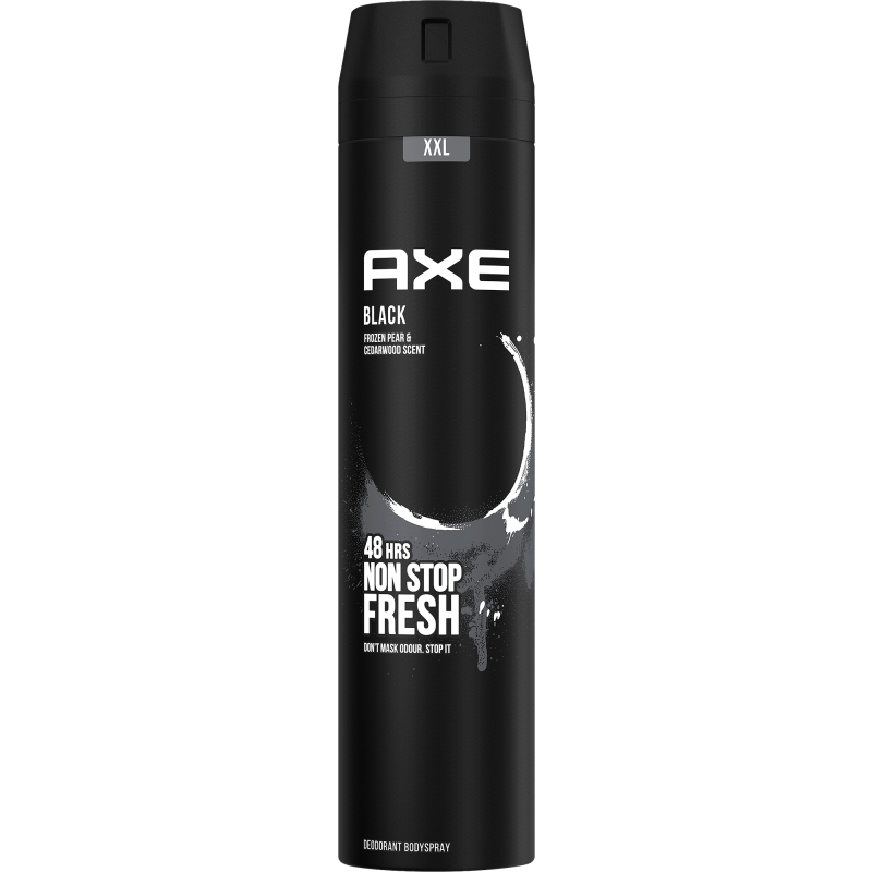 Body spray Axe 250 ml Black 48 h