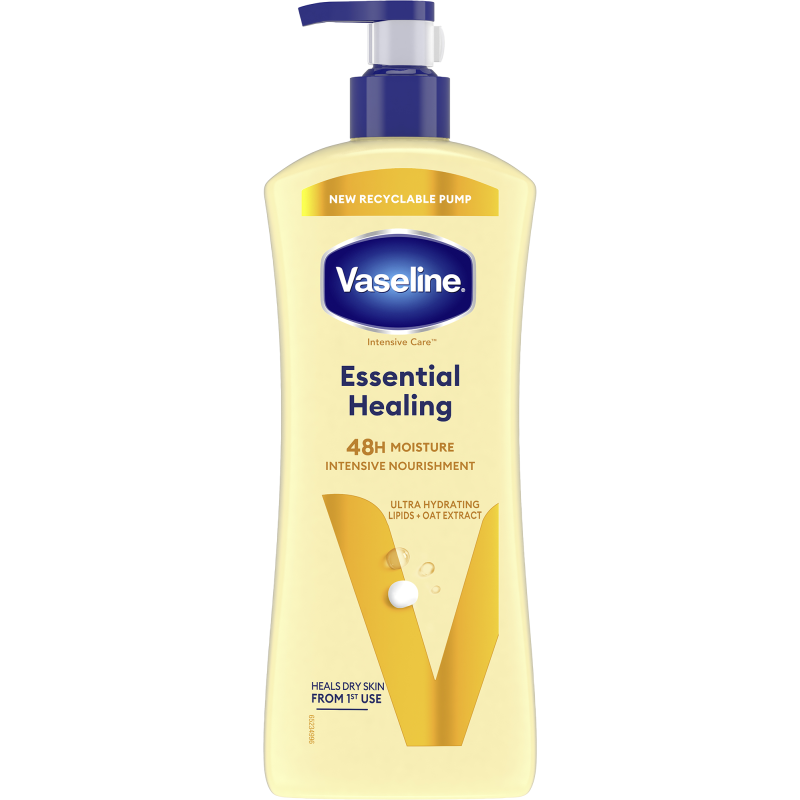 Kosteusvoide Vaseline 600 ml Essential Healing