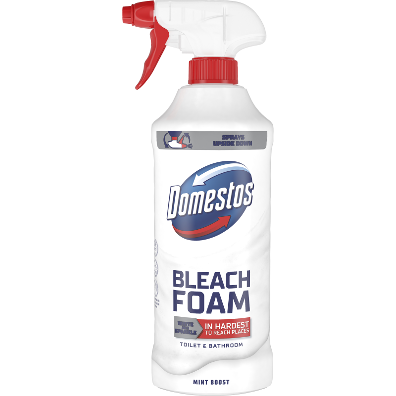 WC-puhdistussuihke Domestos 435 ml Power Foam Mint Boost