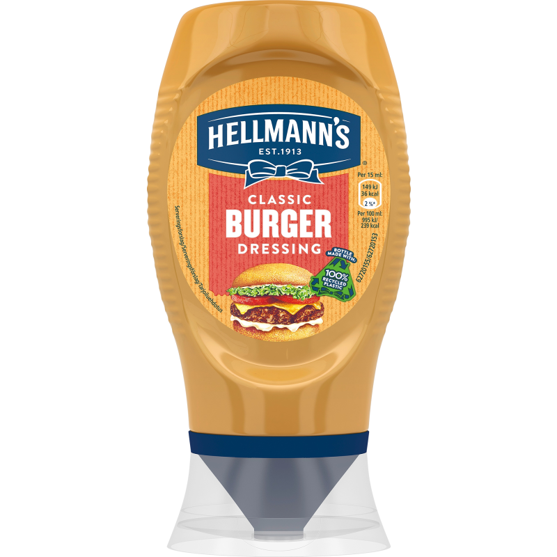Kastike Hellmann's 250 ml Classic Burger
