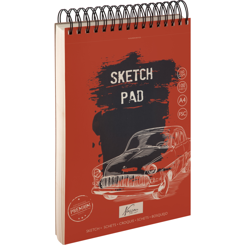 Luonnoslehtiö Nassau Fine Art A4/100 160gsm kierteellä