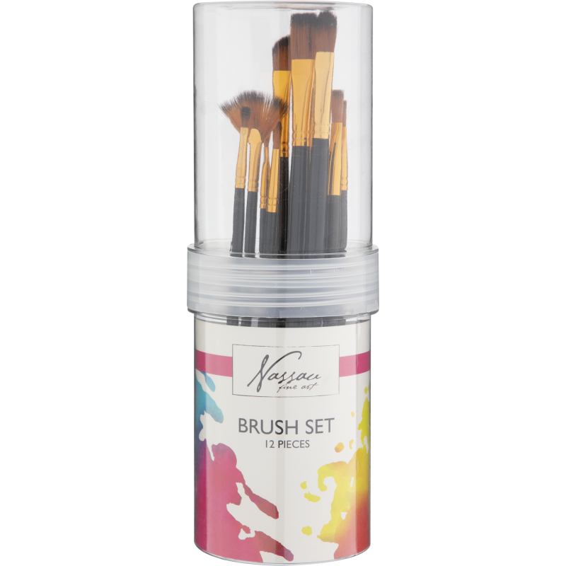 Sivellin Nassau Fine Art 12 kpl purkkipakkaus