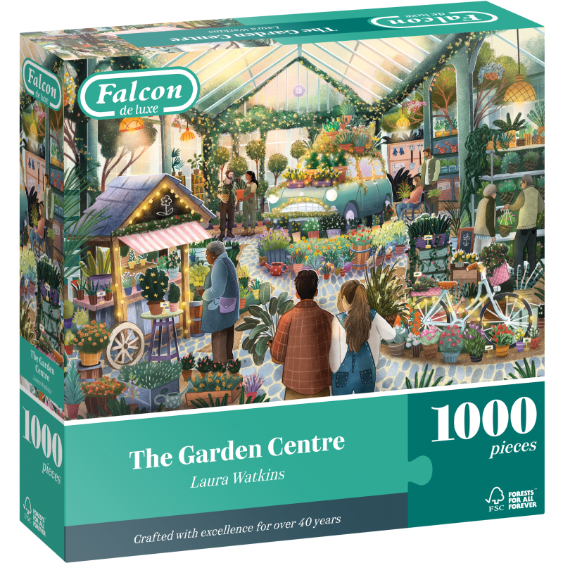 Palapeli Jumbo 1000 palaa Falcon The Garden centre