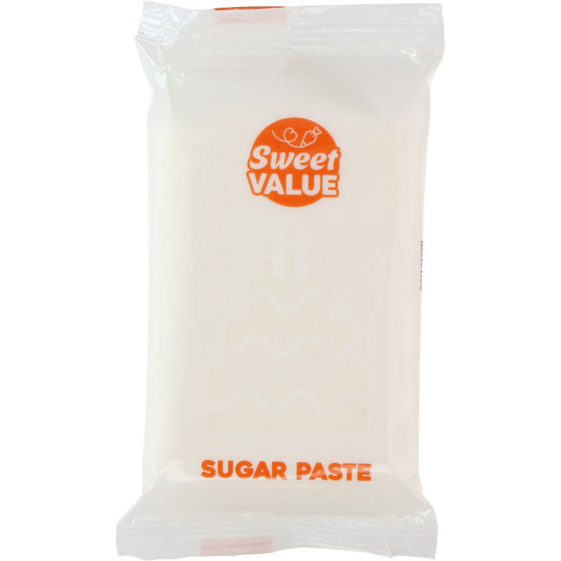 Sokerimassa Sweet Value 200 g valkoinen