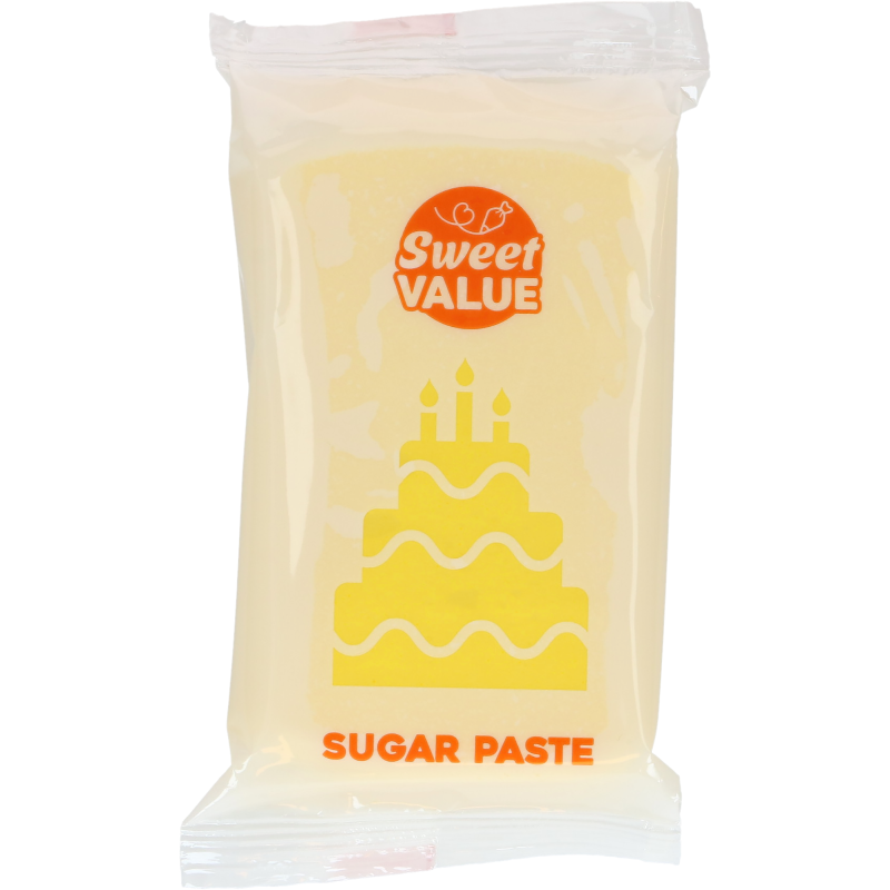 Sokerimassa Sweet Value 200 g keltainen