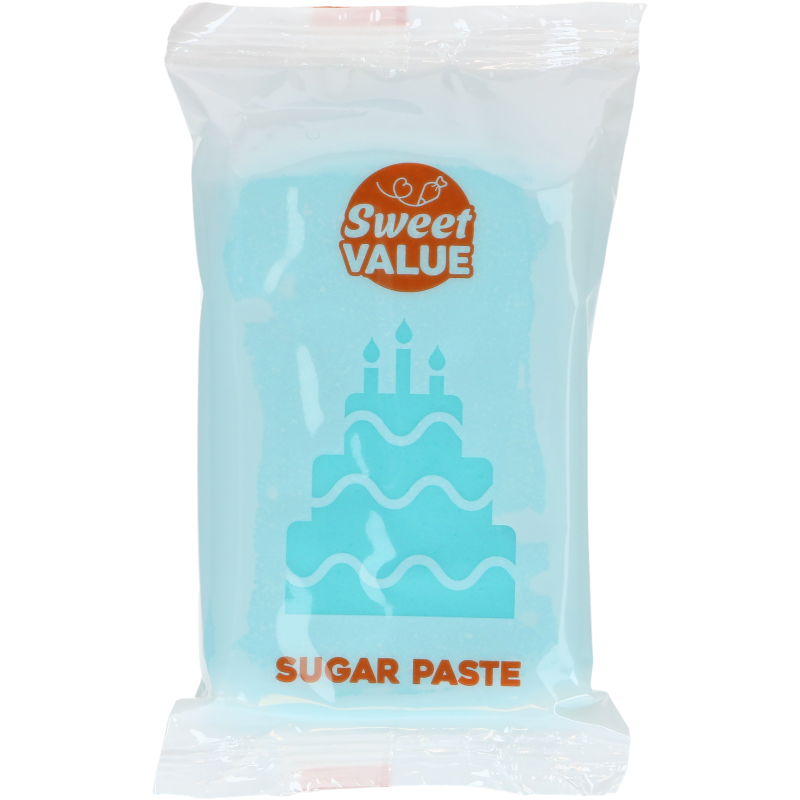 Sokerimassa Sweet Value 200 g sininen