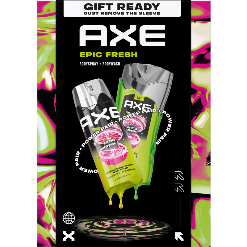 Lahjapakkaus Axe 400 ml Epic Fresh