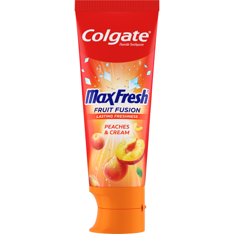 Hammastahna Colgate 75 ml Max Fresh Fruit Fusion Peaches & Cream
