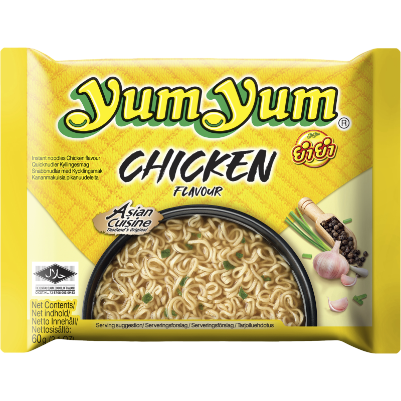 Nuudeli Yum Yum 60 g kananmakuinen