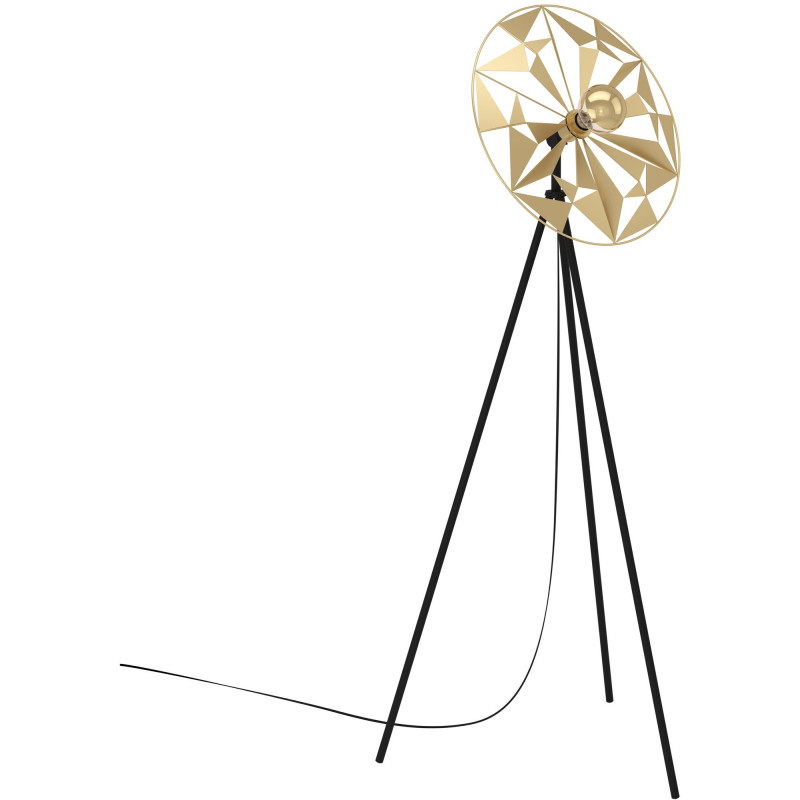Lattiavalaisin EGLO Castanuelo 40W 50x27x152cm kulta/musta