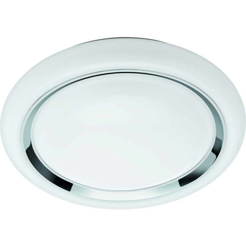 LED-älykattovalaisin Eglo Capasso-C RGB/CCT valkoinen/kromi