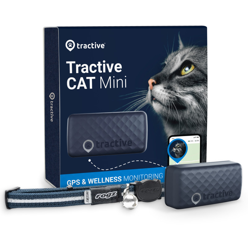 Kissan aktiivisuuskaulapanta Tractive CAT Mini 4G GPS