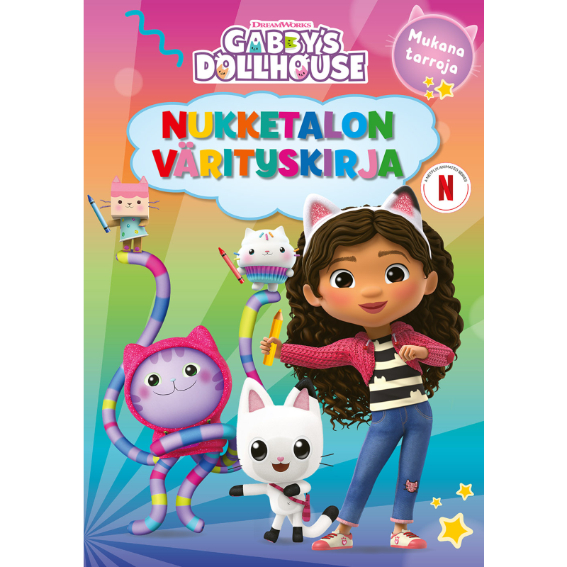 Värityskirja Gabbyn nukketalo
