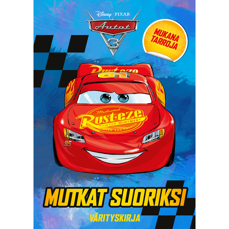 Värityskirja Autot Mutkat suoriksi