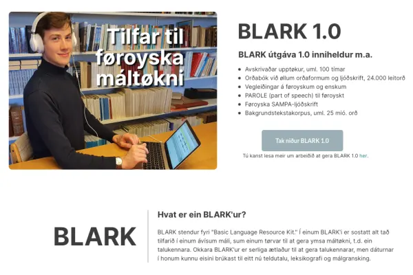 BLARK'urin tøkur hjá almenninginum