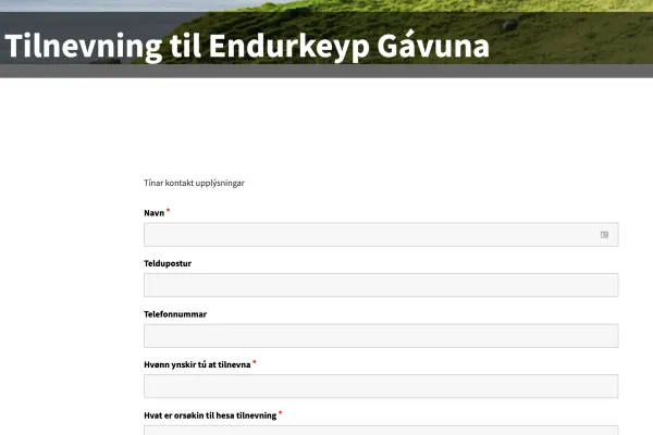 Nema sóknast eftir tilnevningum