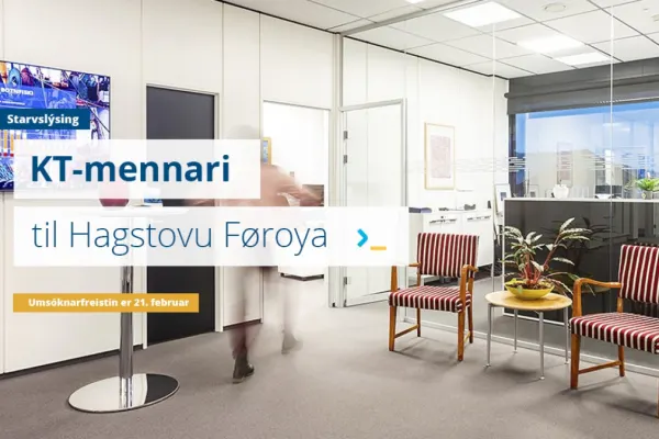 KT-mennari til Hagstovuna