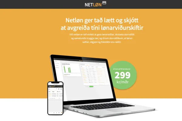 Netløn til smærri vinnurekandi