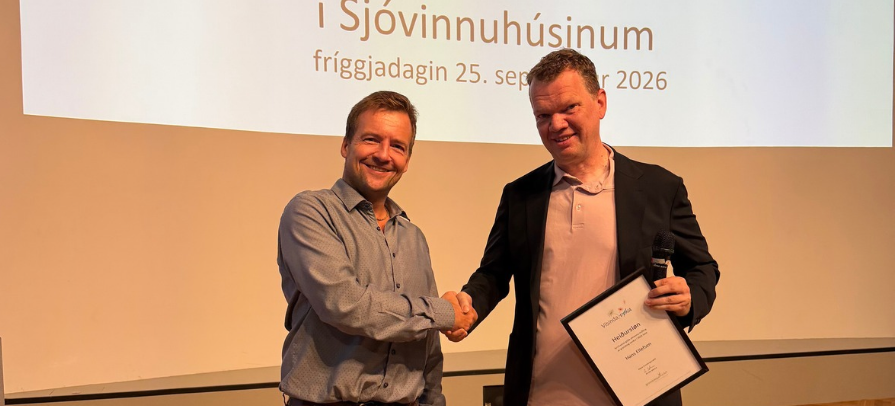 Hans Ellefsen fekk miðlaheiðurslønina 2026