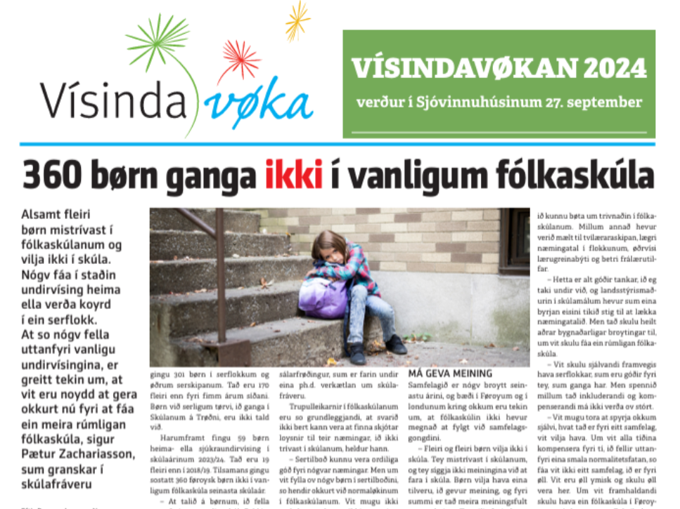 Vísindavøkubløð