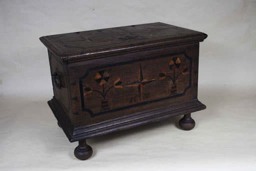 Cechovní truhlice spol. tkalcovského, 1761