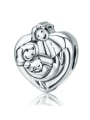 925 Silver Family charm