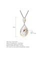 925 Sterling Silver With 18k Gold Plated Delicate Geometric Necklaces