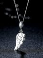 925 Silver Angel Wings charm