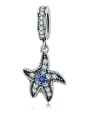 925 silver starfish charm