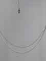 925 Sterling Silver With chain Multi Strand Necklaces