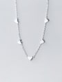 925 Sterling Silver With Heart Necklaces