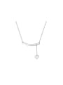 925 Sterling Silver With 18k Gold Plated Delicate Heart Necklaces