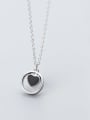 925 Sterling Silver With Enamel Round Necklaces