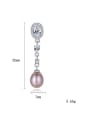 925 Sterling Silver With Freshwater Pearl Stud Earring