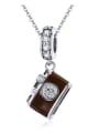 925 silver camera charm