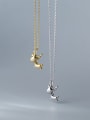 925 Sterling Silver With 18k Gold Plated Cute Animal Necklaces