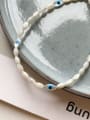 925 Sterling Silver With Shell Devil's Eye Beaded Necklaces