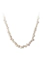 925 Sterling Silver With  Freshwater Pearl Necklaces