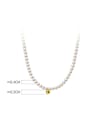 925 Sterling Silver With 18k Gold Plated Vintage Charm Necklaces