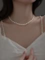 925 Sterling Silver With Freshwater Pearl Necklaces