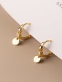 925 Sterling Silver With 18k Gold Plated Delicate Geometric Earrings