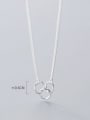 925 Sterling Silver With Geometric Necklaces