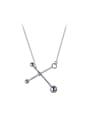 925 Sterling Silver With Geometric Necklaces