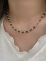 925 Sterling Silver With 18k Gold Plated Vintage Charm Beaded Necklaces